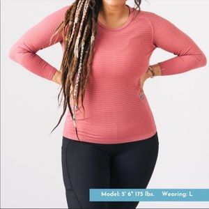 Zyia Poppy Waves 3/4 shirt